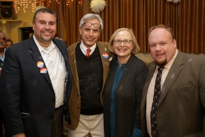New Britain's legislative delegation will wrap up the 2015 session June 3. From left Rep. Bobby Sanchez (25), Rep. Peter Tercyak (26), State SenatorTerry Gerratana (6) and Rep. Rick Lopes (24). Absent from photo is Rep. Betty Boukus (22)