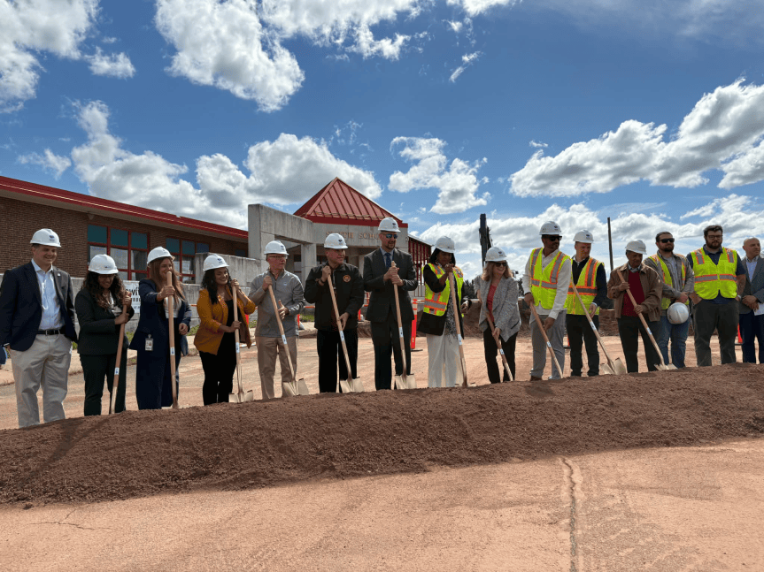 Groundbreaking held for Smith School&nbsp;Renovation